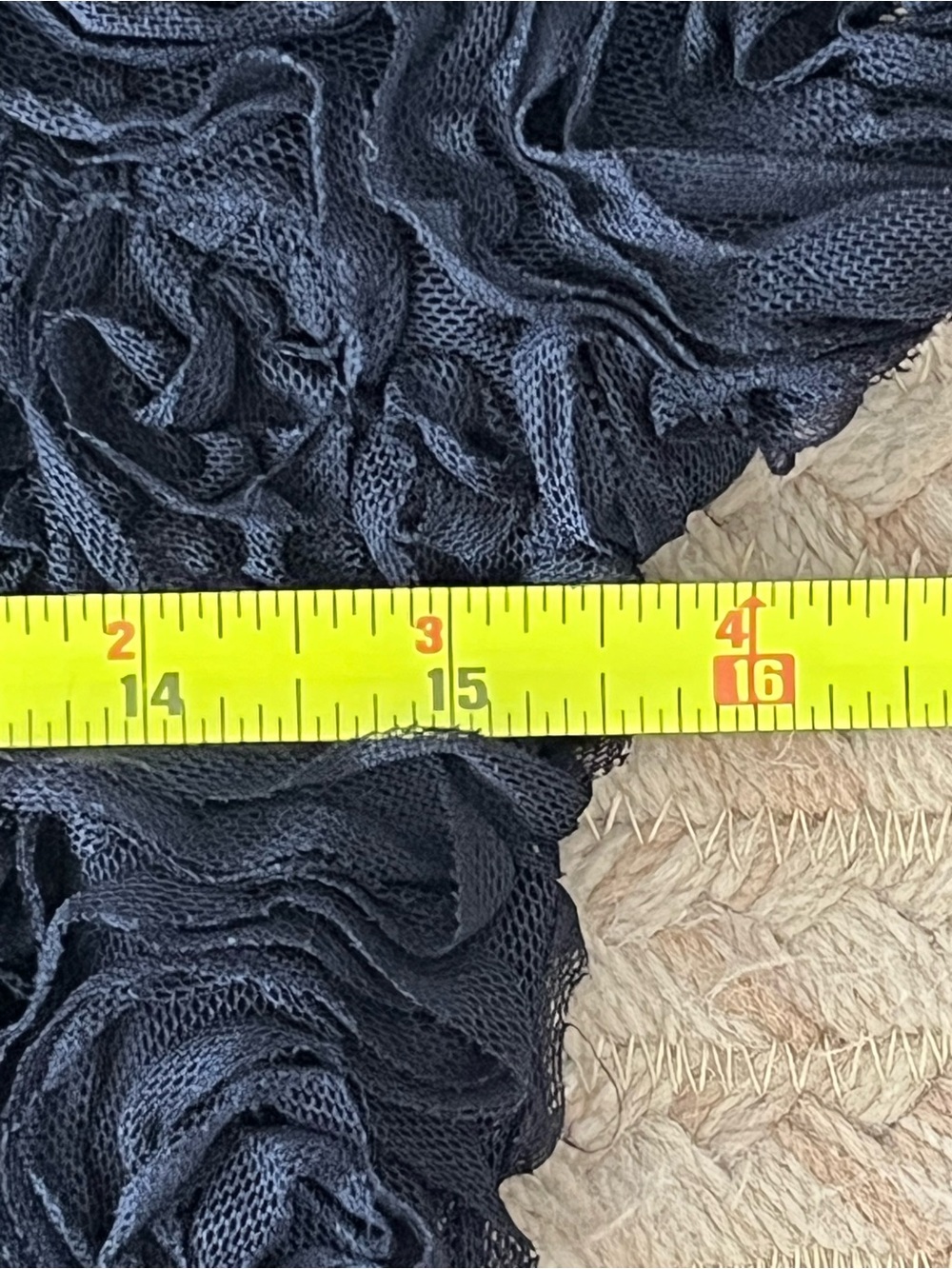 Joseph Ribkoff Black Rosette Short Sleeve Crop Top - Picture 6 of 9